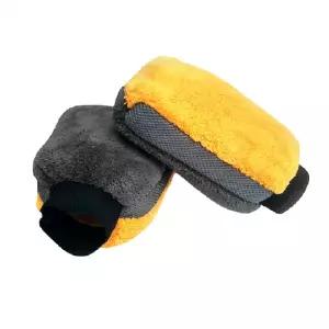 ( )다용도 멀티 차량용 셀프 세차 장갑 자동차 차 미트 걸레 타올 타월 워시 양면 글러브 극세사 소품 용품