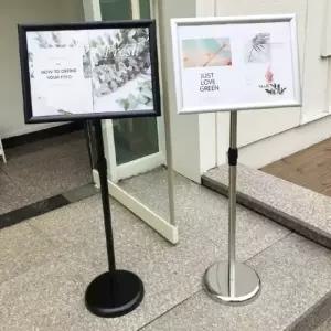 메뉴판거치대 A4 포스터 배너 메뉴판 안내판 스탠드 거치대