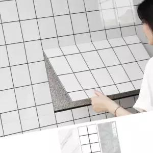 타일시트지 데코 30X60cm 주방 접착식 10p 벽 MWF77588