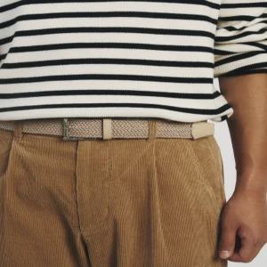 헤지스 ACC 선물포장아이보리 엘라스틱 벨트 HJBE5F031IV HJBE5F031IVY