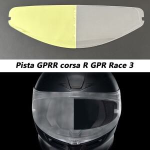 AGV Pista GPRR corsa R 레이스 3 헬멧 바이저 안티포그 인서트 클리어 필름