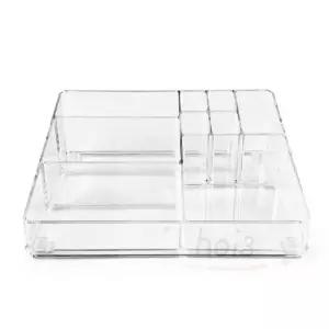 sh) 투명 화장품정리함 화장품수납 립스틱수납함 화장대정리 호이