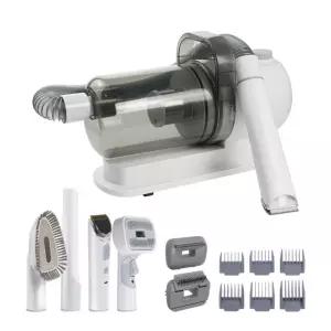 강아지 고양이 바리깡 진공청소기 빗질브러쉬 셀프미용 키트