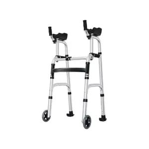 스텐워커보조기 성인용 팔걸이 실내용 보행차 걷기 보조기구 어르신 알루미늄 보행기