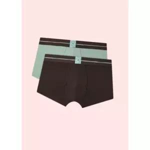 엠포리오 아르마니 언더웨어 남성 남자 맨즈 라인 밴딩 코튼 면 팬티 드로즈 브리프 속옷 2팩 멀티 2507108