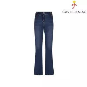 매장정품 CASTELBAJAC 까스텔바작 여성 하트 자수 포인트 부츠컷 데님 팬츠 BGEFPT801 1395881