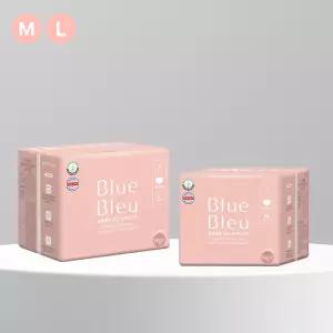 블루블루 유기농 순면커버 입는 오버나이트 생리대 M L (4p) 4605411