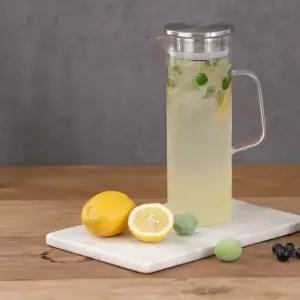 최고급 소재 내열 비커유리물병 1.1L