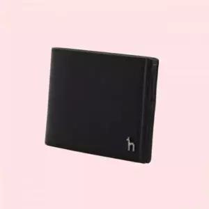 헤지스 HAZZYS ACC 블랙 퍼피로고 배색포인트 반지갑 월렛 HJWA4E330BK 4020210