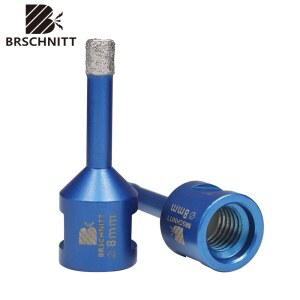 BRSCHNITT 다이아몬드 드릴 비트 M14 나사산 도자기 코어 8mm 커터 화강암 타일 드릴링 홀쏘 석재용 대리석