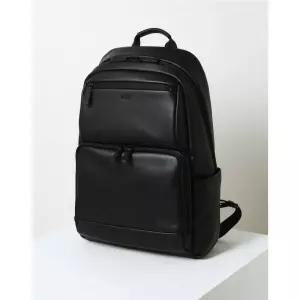 [정품] 닥스 ACC DBBA3E696BK [D-BIZ] 비즈니스 블랙 PU 백팩 (16인치노트북수납) {균일가 딜}