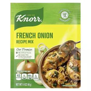 Knorr 수프 믹스 앤 레시피 프렌치 어니언 소스 간단한 식사용 인공 향료 없음 39.7g1.4온스 [호환]