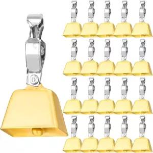 WOEUROI 21개 낚싯대용 폴란드 메기 낚시 장비 클립이 달린 경고 얼음 액세서리 도구 링