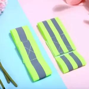 밴드 야광 TO-2661 형광색 2줄 안전밴드 반사스트랩 반사밴드 반사띠 야광팔찌