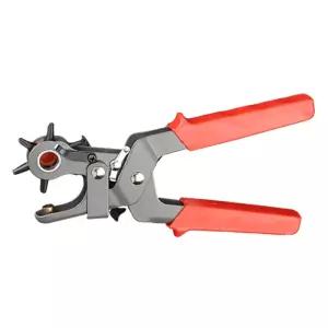 고급 블랙펀칭기/ 6가지 홀 사이즈/ 가방끈 가죽벨트