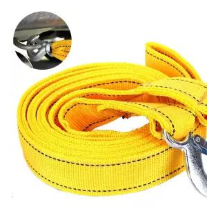 후크견인로프 3M 다용도 끈 비상용 스트랩 차량 밴드 캠핑 낚시 견인로프