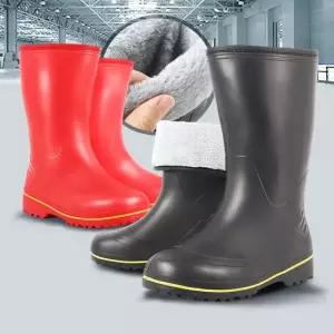 신조이방한 겨울 선상낚시 물장화 부츠 민물 바다 긴 장화 남자장화