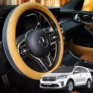 TBZ 더뉴쏘렌토 엠보싱 가죽 순정형 그립 핸들커버 논슬립핸들카바