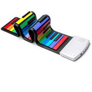 롤업피아노 휴대용 전자 미니 건반 입문용 초보자 연습용 접이식