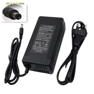 36V 리튬 이온 배터리 충전기 3A 출력 36V 리튬 배터리 용 42V3A 충전기 배터리 입력 100-240V가있는 고품