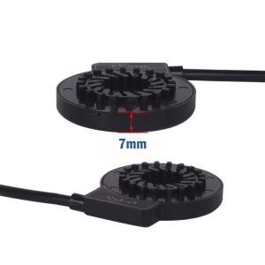 전기 자전거 페달 센서 KT-V12L, 간편한 피팅 홀 속도 케이던스 페달, 블랙 듀얼 PAS 센서 부품, Ebike 센