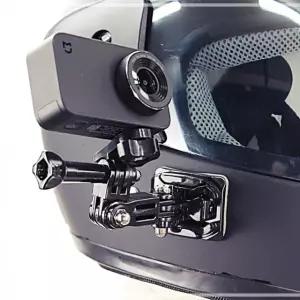 헬멧 고프로 접착 액션캠 사이드 호환 오토바이 마운트 블랙박스 31W4ED47C3