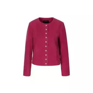 발렌시아 [HOT] 라운드넥 가죽자켓 251KX54