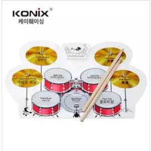 전자 드럼 스피커 세트 1개 9개의 헤드폰 연습