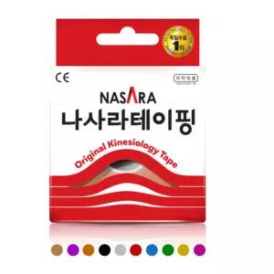 나사라 키네시올로지 오리지널 테이프 1개 낱개 테이핑용테잎 무릎 근육밴드 보호대용품 통증완화 부상예방