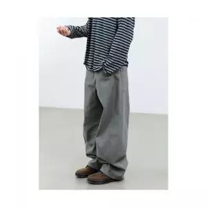 샌드 사운드 SAND SOUND UNISEX 무릎 다트 베럴 레그 팬츠 그레이 MS6221A013 3114151