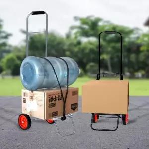 [골드스마일]접이식 카트 쇼핑 가정용 구루마 손수레 미니 철제 L카 캠핑 접이식