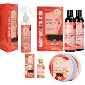 MAKOF U2019의 세트 아르간, 성장 프로틴, 오일, 모발 블랙 호호바, 밀 피마자