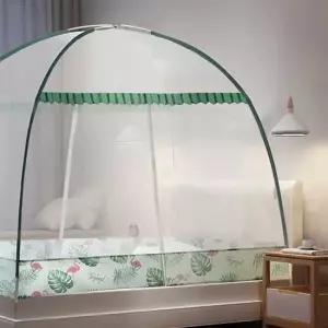 간편 접이식 침대 모기장 텐트 야외 캠핑 실내 거실