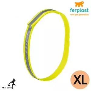 [반려] 퍼프라스트 개줄 강아지 야광 목띠 XL