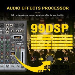 TKL Z 8 Professional 채널 믹싱 99DSP 콘솔 밸런스 Bluetooth USB 인터페이스 파티 무대 제품군
