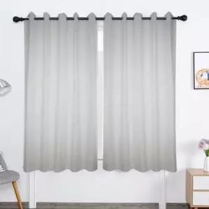 쉬폰 아일렛 도톰한 먼지없는 암막 쉬폰커튼 아일렛형커튼 도톰한커튼 커튼 감성커튼 암막커튼