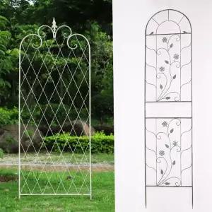 장미넝쿨 지지대 테라스 정원 울타리 식물 가든 꾸미기