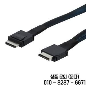 PCIE Oculink SFF 8611 4I 미니 SAS 서버 초고속 케이블 데이터 연장 남성 남성 전송 라인