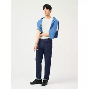 빈폴 25SS 슬림 여름 데님 팬츠 네이비 BC5321C81R