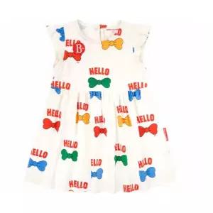 [롯데백화점]베베드피노 올 오버 헬로우 리본 베이비 민소매 원피스-BPOD272