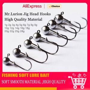 루레스티커 1g 2g 3g 28g 모든 낚시 루어 종류의 지그 탄소강 웜용 베이트 액세서리 날카로운 소프트 낚시바늘