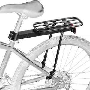 YONTUO 리어 바이크 랙 카고 알루미늄 합금 대형 사이즈 반사형 풀 밀폐형 통합 척 유니버설