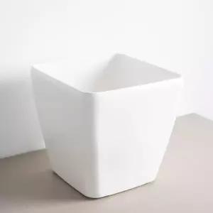 [아트박스]/플라워트리 화이트아크릴 대형화분 32X30cm 조화 꽃꽂이 인테리어