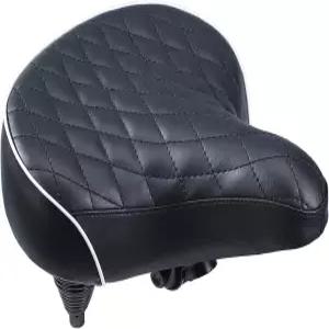 비치 크루저 바이크 시트 편안한 엑스트라 와이드 서스펜션 헤비 라이더용 남녀용 일렉트라 교체