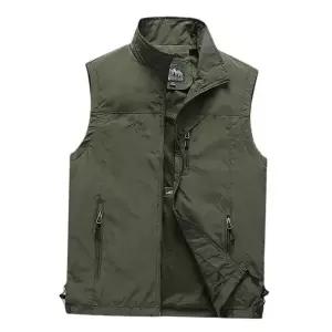 남자조끼 아웃도어 남성 간절기 조끼 봄가을 등산 낚시조끼