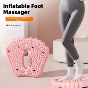 가정용 풍선식 발 마사지기 미끄럼 방지 자석 돌 스텝퍼 패드 지압 슬리밍 인시투 스포츠 피트니스 장비