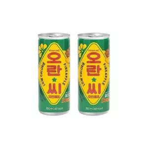동아오츠카 뉴오란씨 파인 250ml 60캔과일음료 자판기 탄산 탐스 탄산수 과즙 업소용