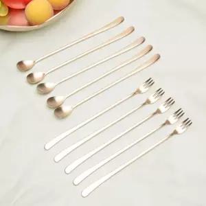 수타미 방짜유기 롱스푼 롱포크 B형 5인세트 10P