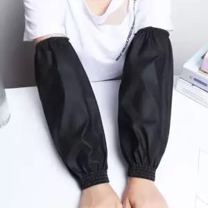 방수 팔토시 작업용 주방 미술용 조리용 여성 남성 성인 팔 토시 검정 wob9+8NJq