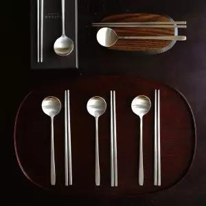 놋담 방짜유기 유기수저 달수저 5인